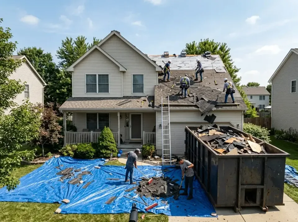 roof-replacement-debris-remova-004 — frequently asked questions, Cheapest Dumpster Rentals in Belmont, CA